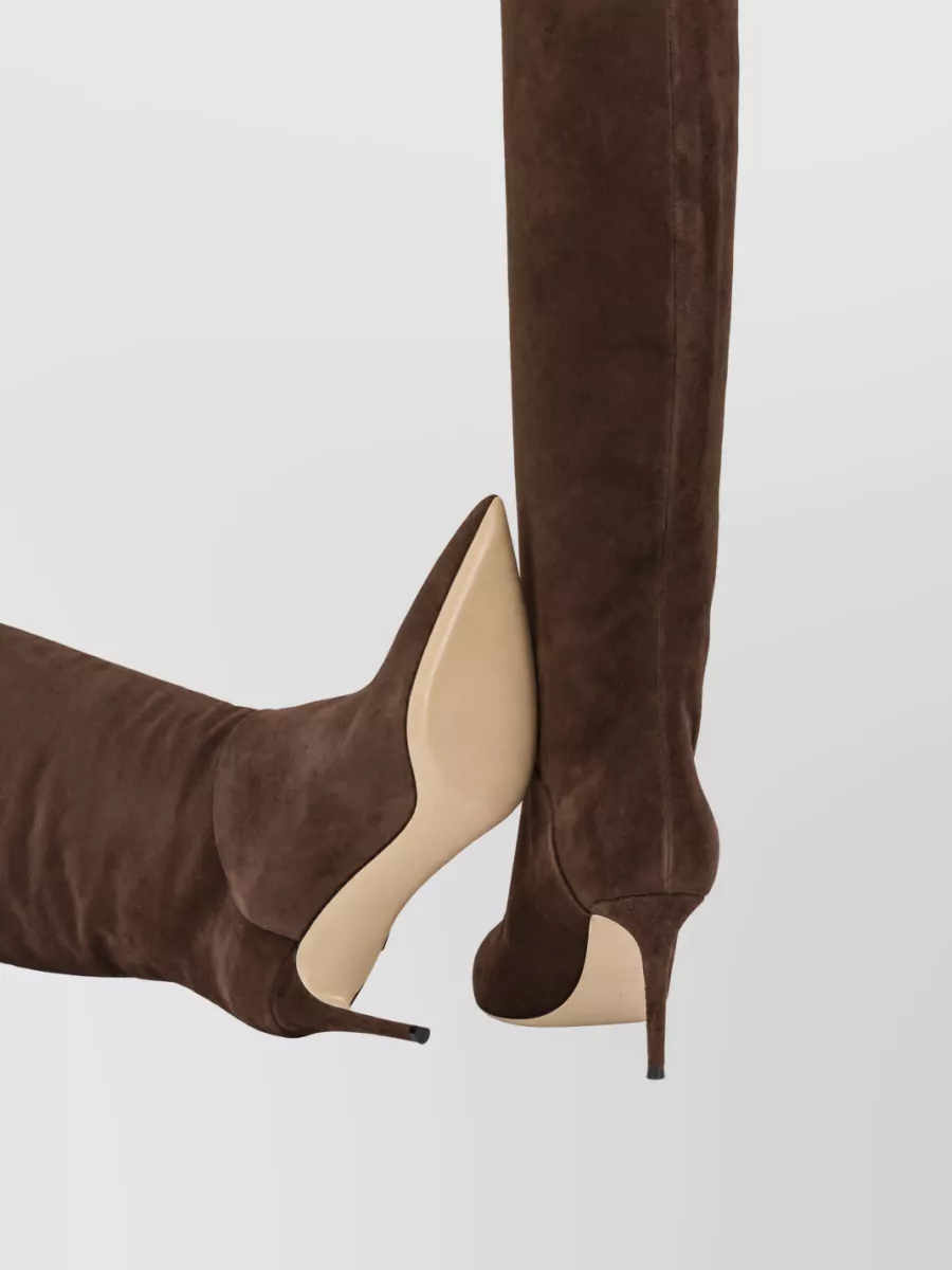 Casadei Leather Ankle Boots