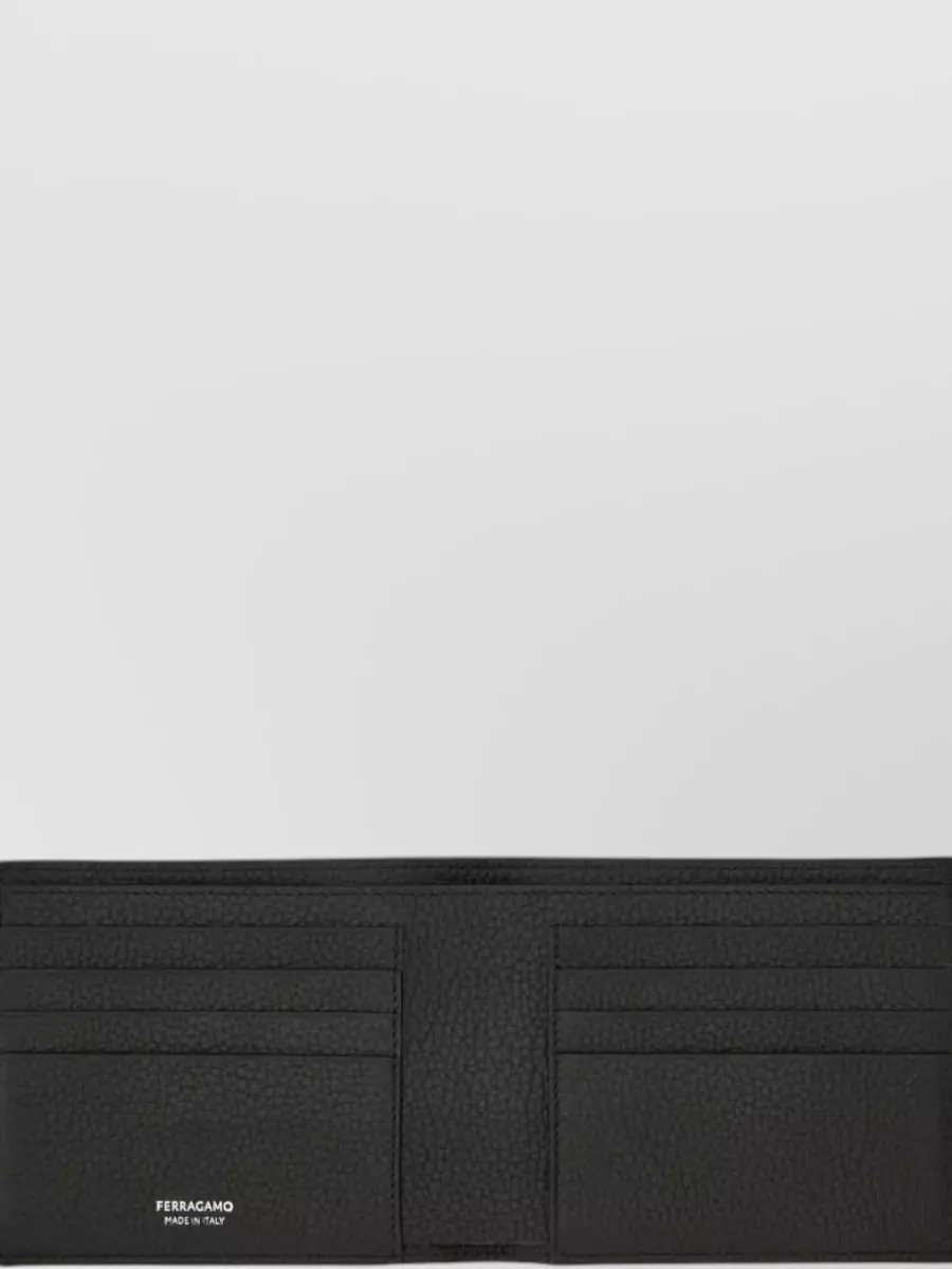 Ferragamo Embossed Leather Wallet