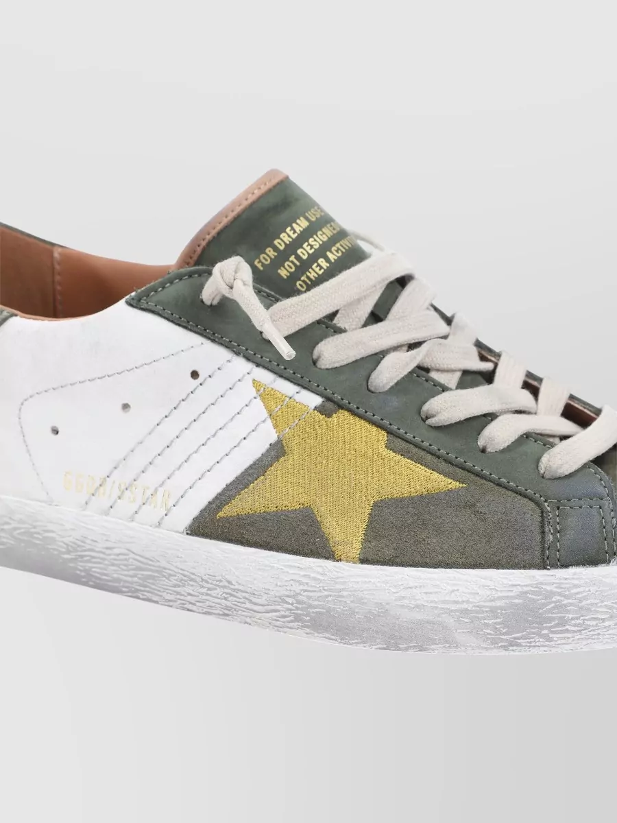 Golden Goose Leather Low-Top Sneakers