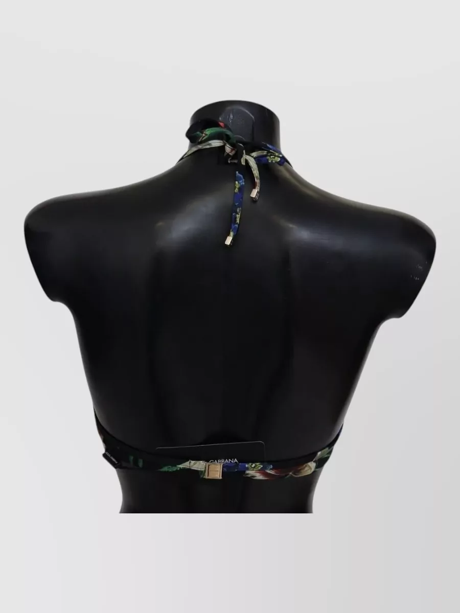 Dolce&Gabbana Silk Floral Underwired Bra