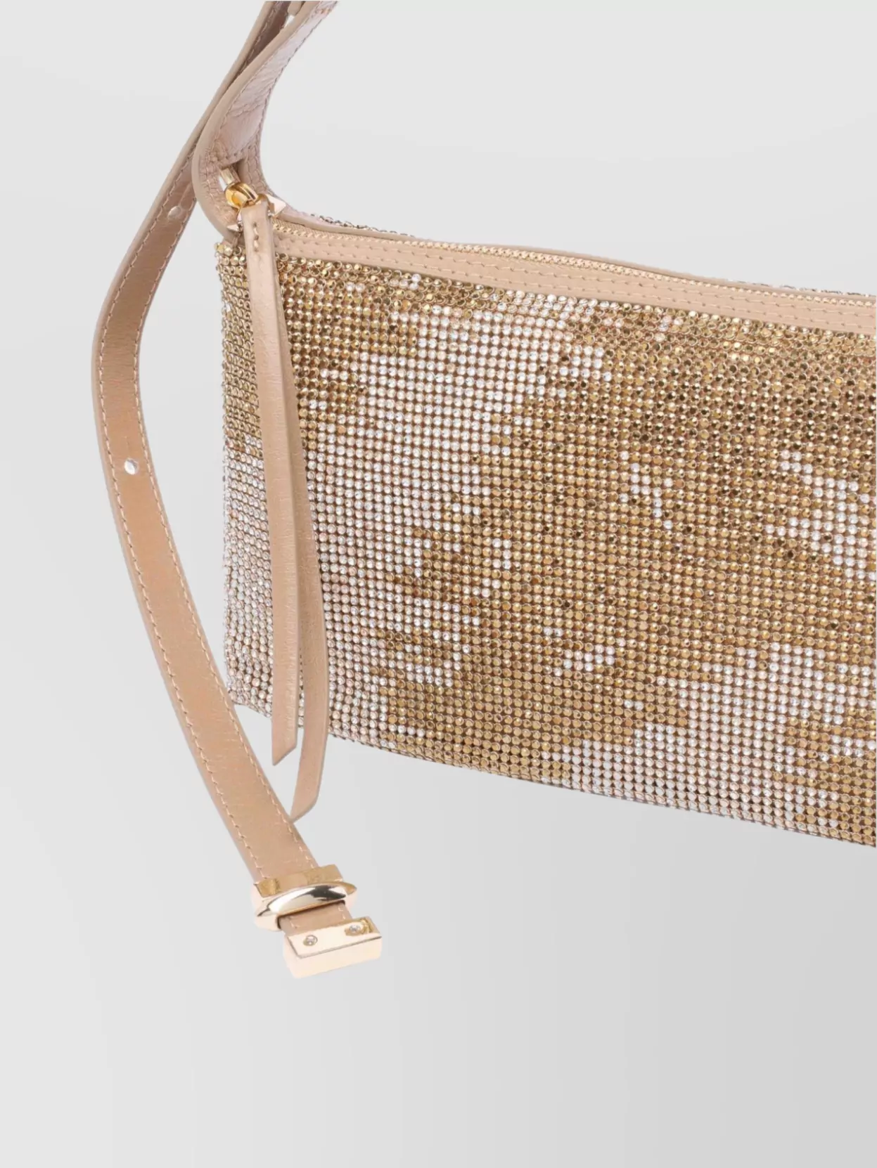Benedetta Bruzziches Crystal Strap Shoulder Bag