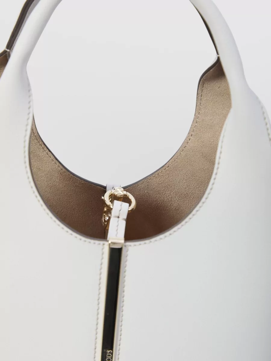 Tod's Mini Leather Tote Bag Top Handles