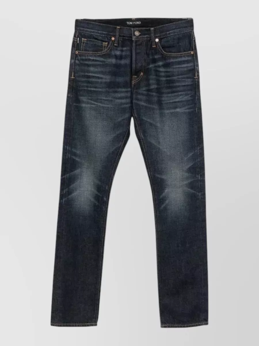 Tom Ford Selvedge Denim Slim-Fit Jeans