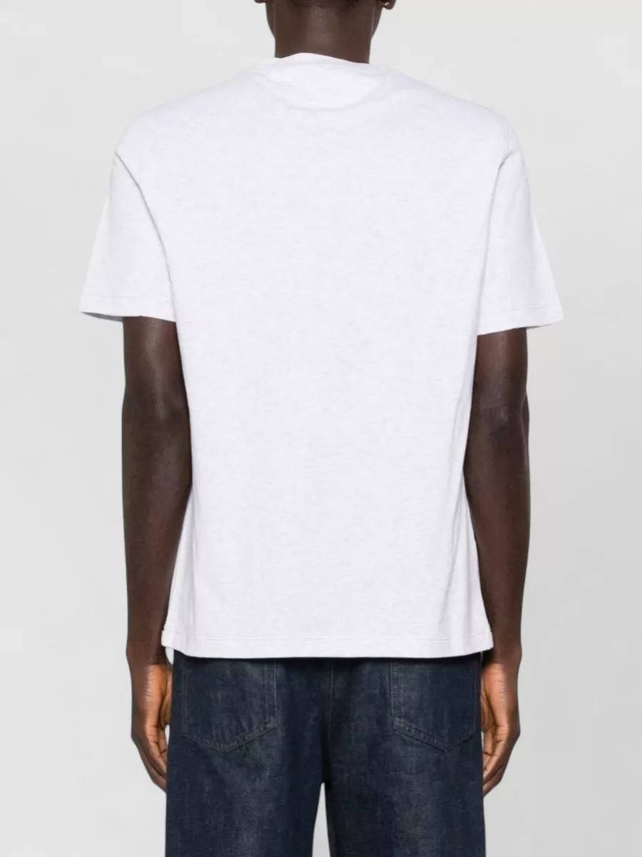 Brunello Cucinelli Cotton T-Shirt With Logo And Crew Neck
