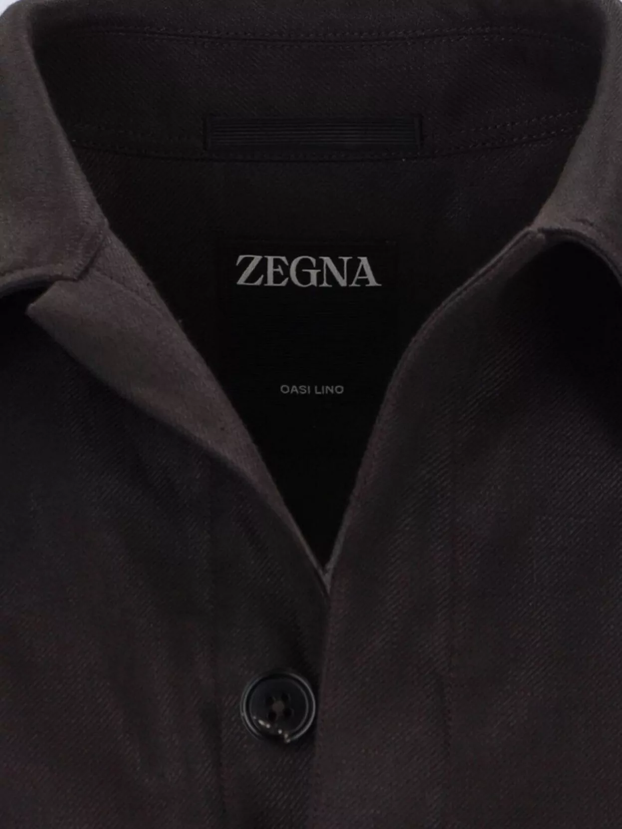 Zegna Casual Shirt With Chest Pockets And Long Sleeves