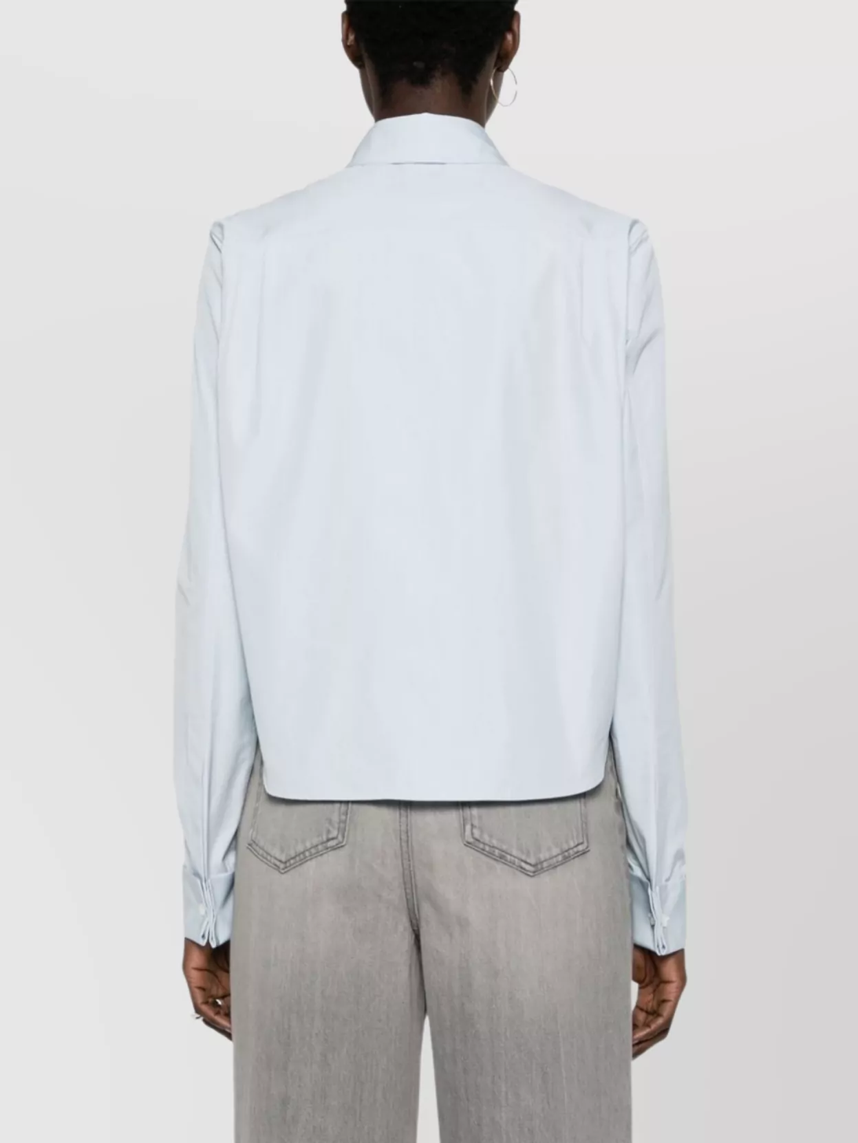 Loewe Cotton Shirt Featuring Pleat Detailing