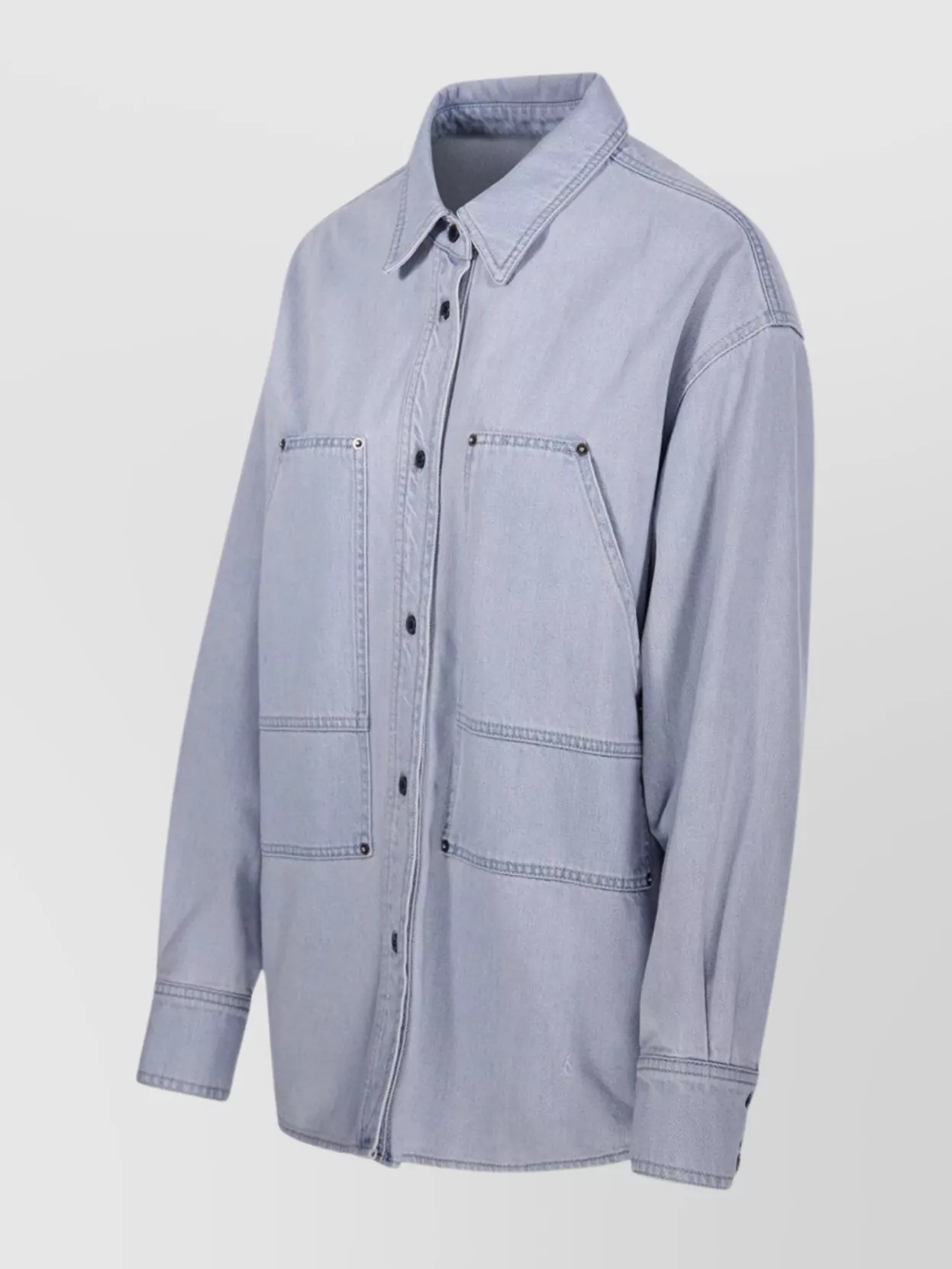 Isabel Marant Étoile Gb Long Sleeves Collared Neck Chest Pockets