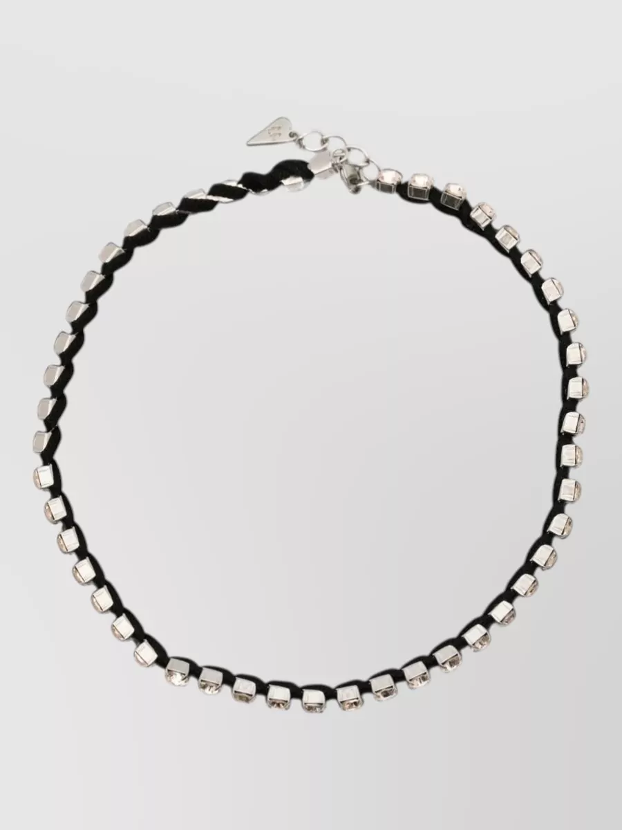 Forte Forte crystal-embellished choker necklace