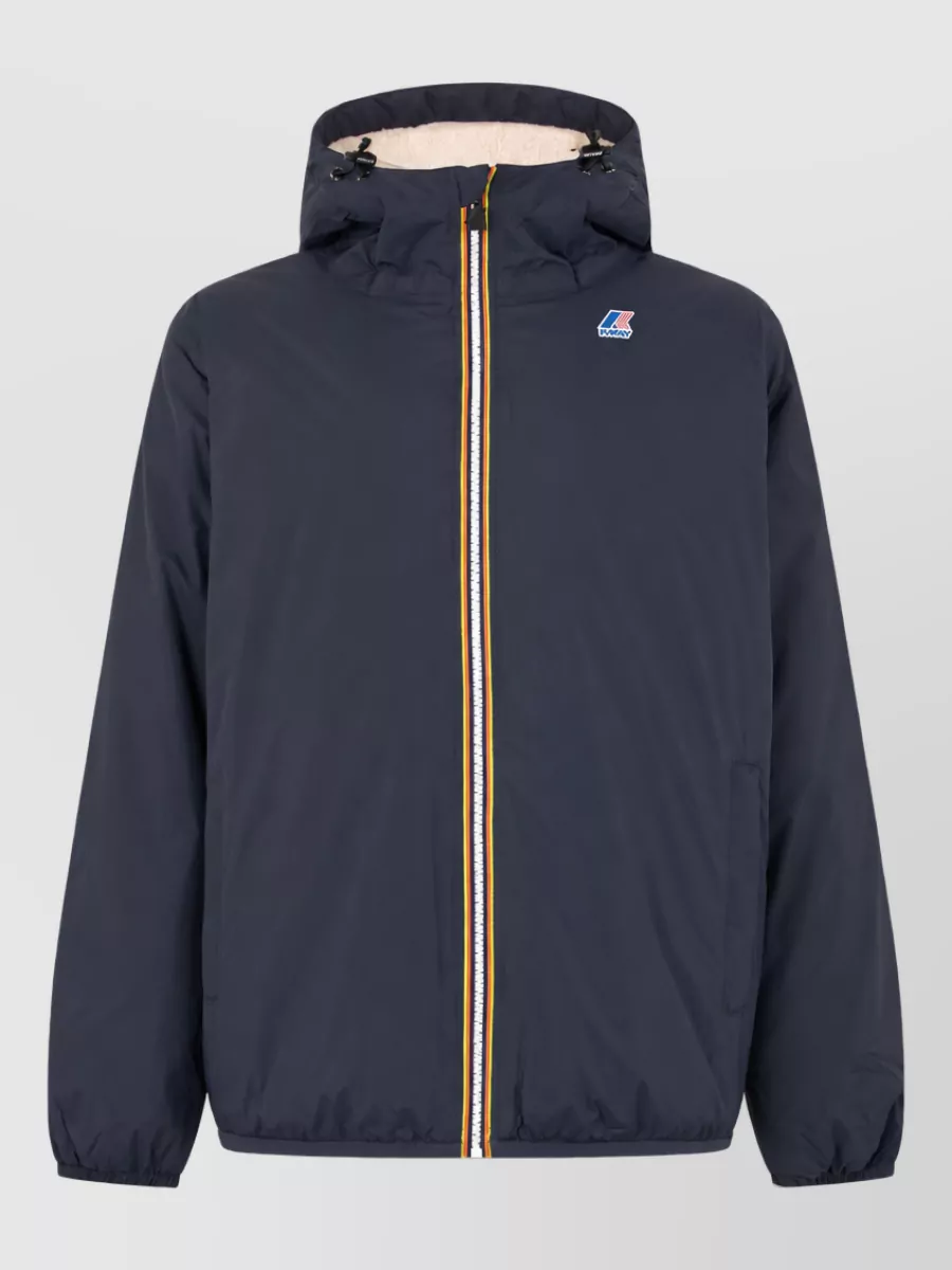 K-way Hooded lightweight jacket