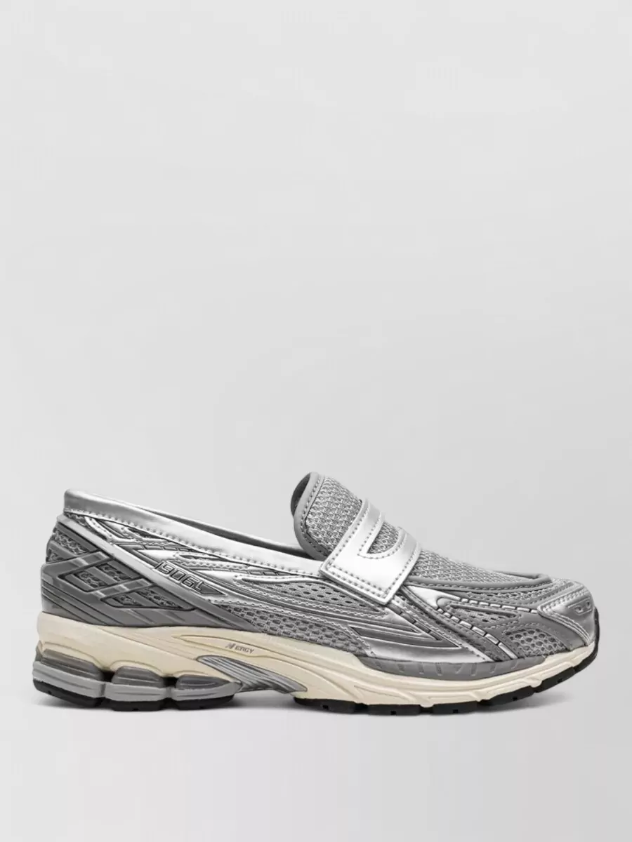 New Balance Leather Mesh Slip-On Sneakers