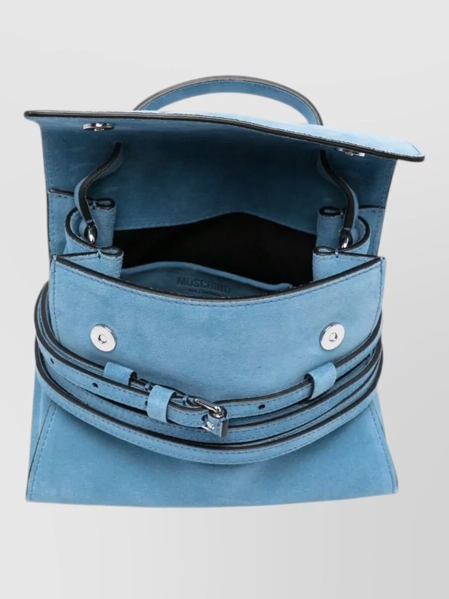 Moschino Suede Leather Mini Bag