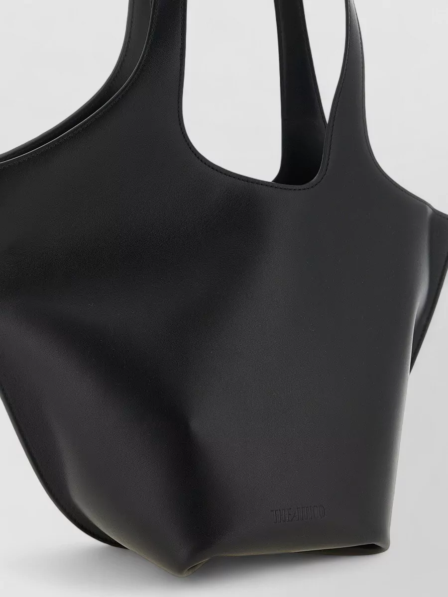 The Attico La Scoop Medium Dual Handle Shoulder Bag