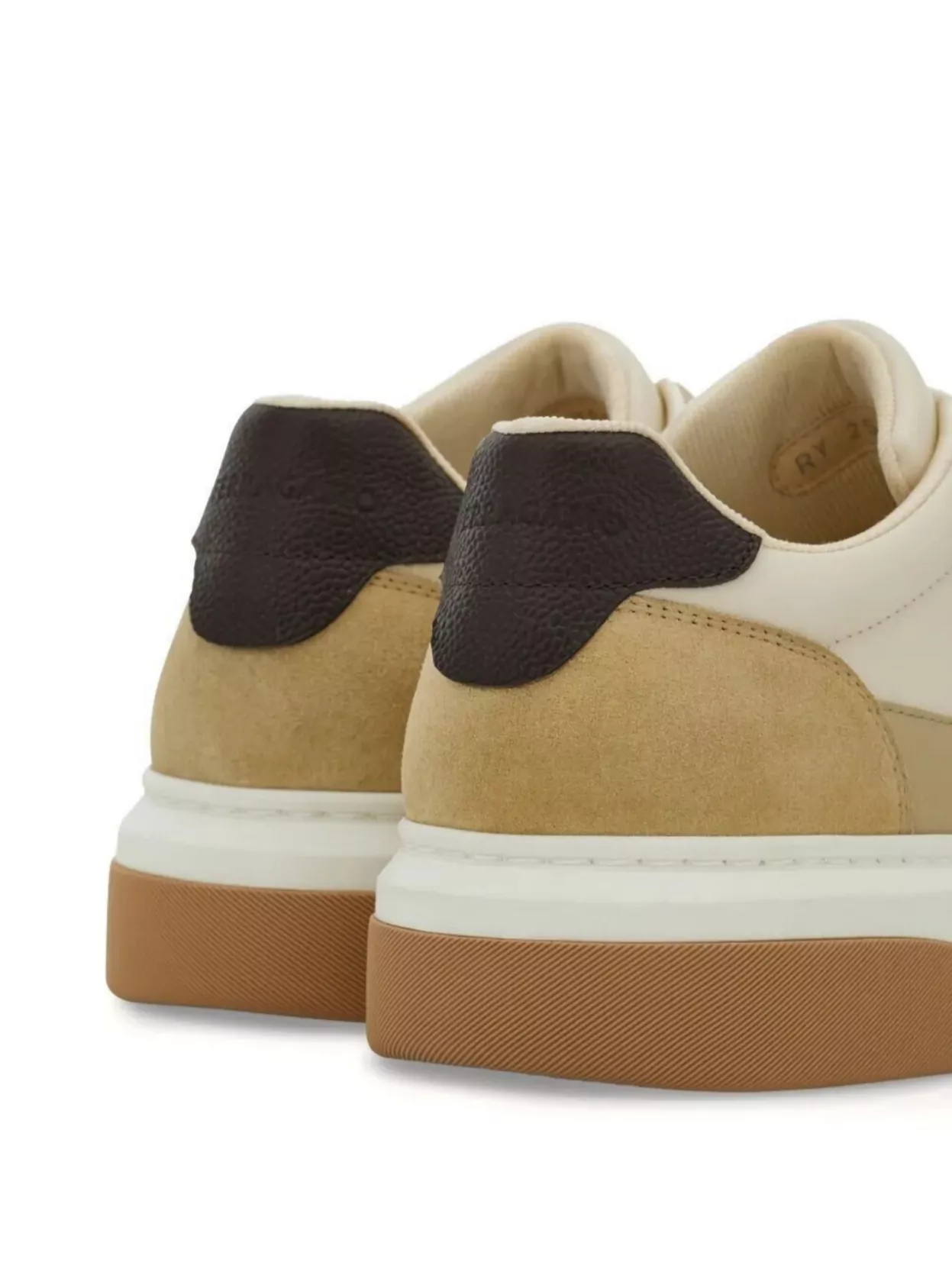 Ferragamo Cassina Sneakers With Suede And Leather