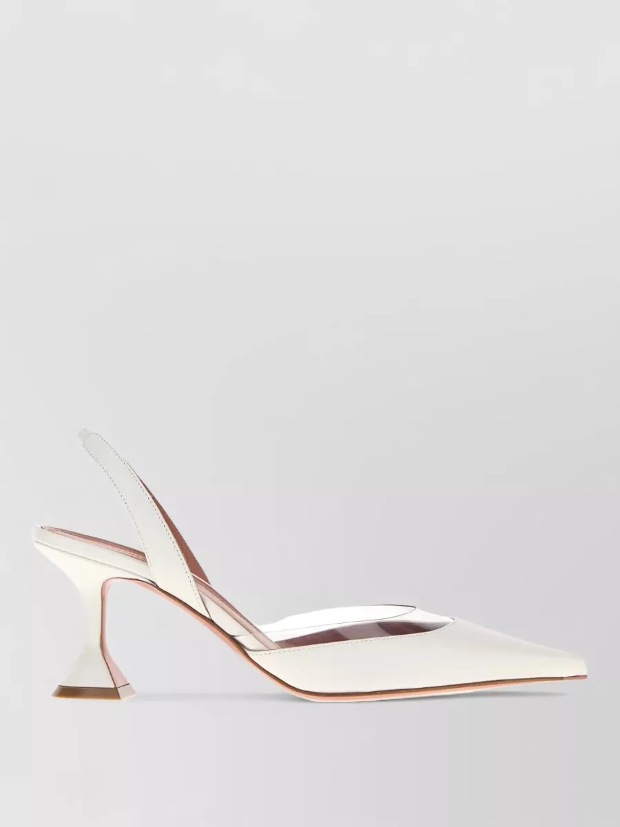 Amina Muaddi Nappa Leather Mules