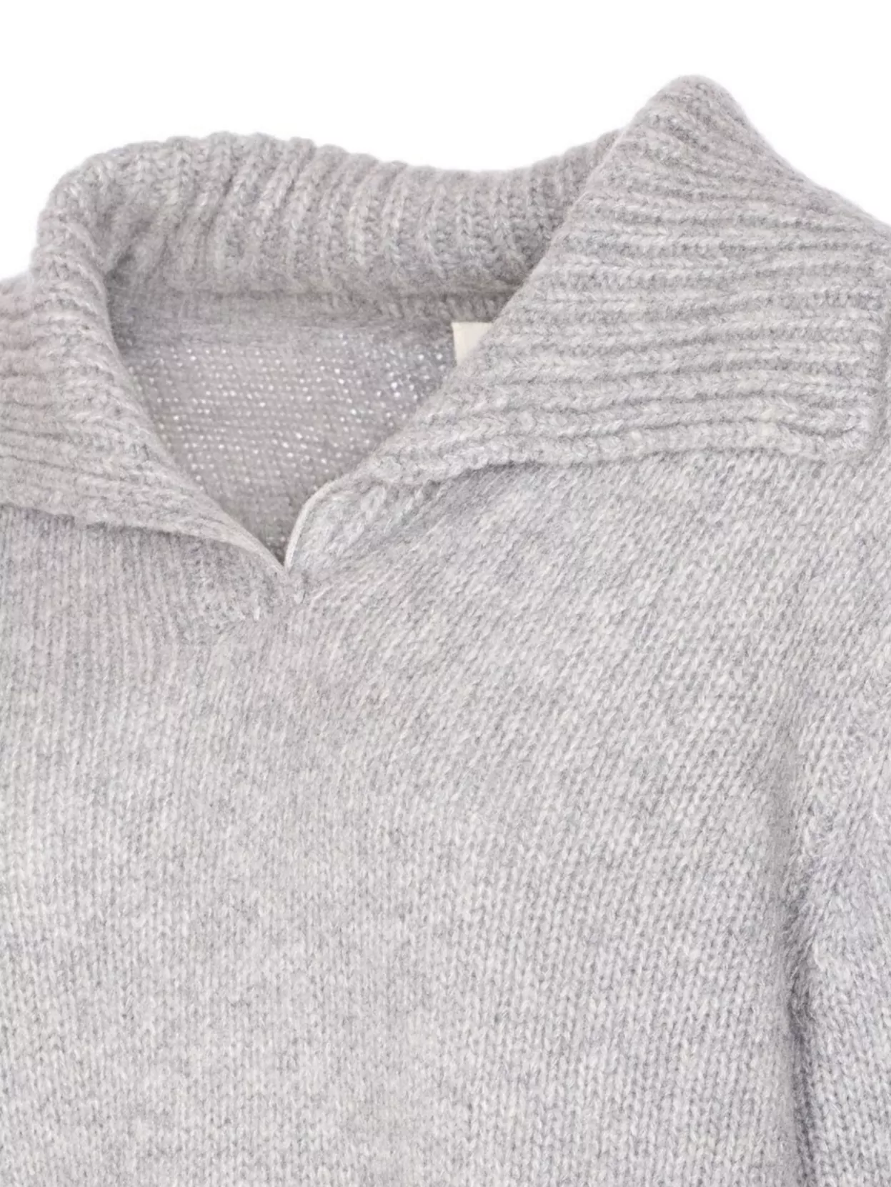 Lisa Yang Knitwear V Neck Ribbed Cuffs 3/4 Sleeves