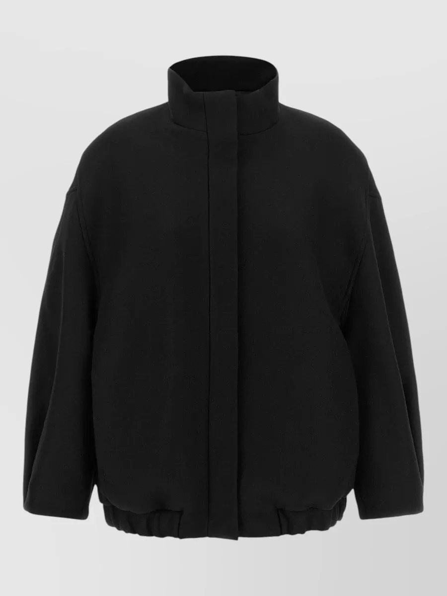 Dries Van Noten wool oversized bomber jacket