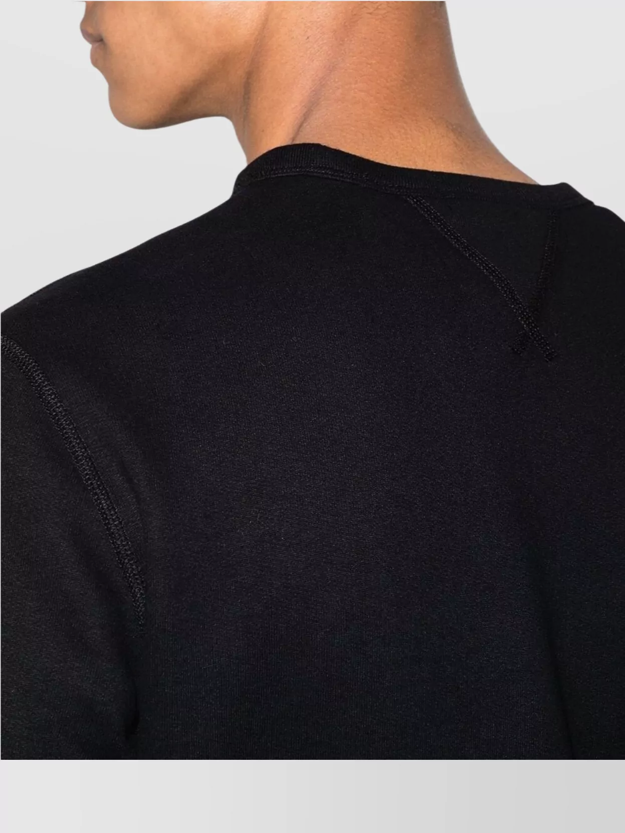 Ralph Lauren Ribbed-Trim Crew-Neck Sweatshirt