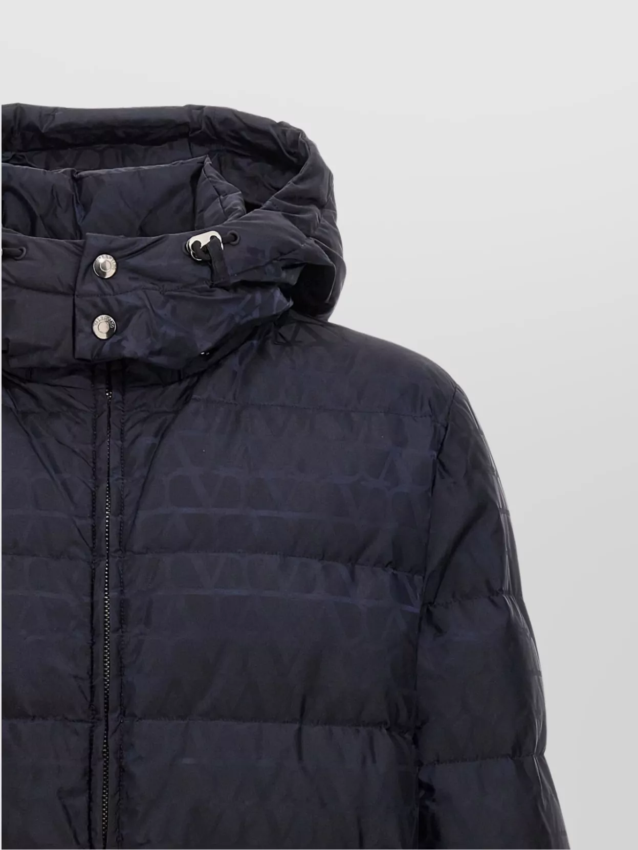 Valentino Garavani Iconographic Canvas Down Jacket