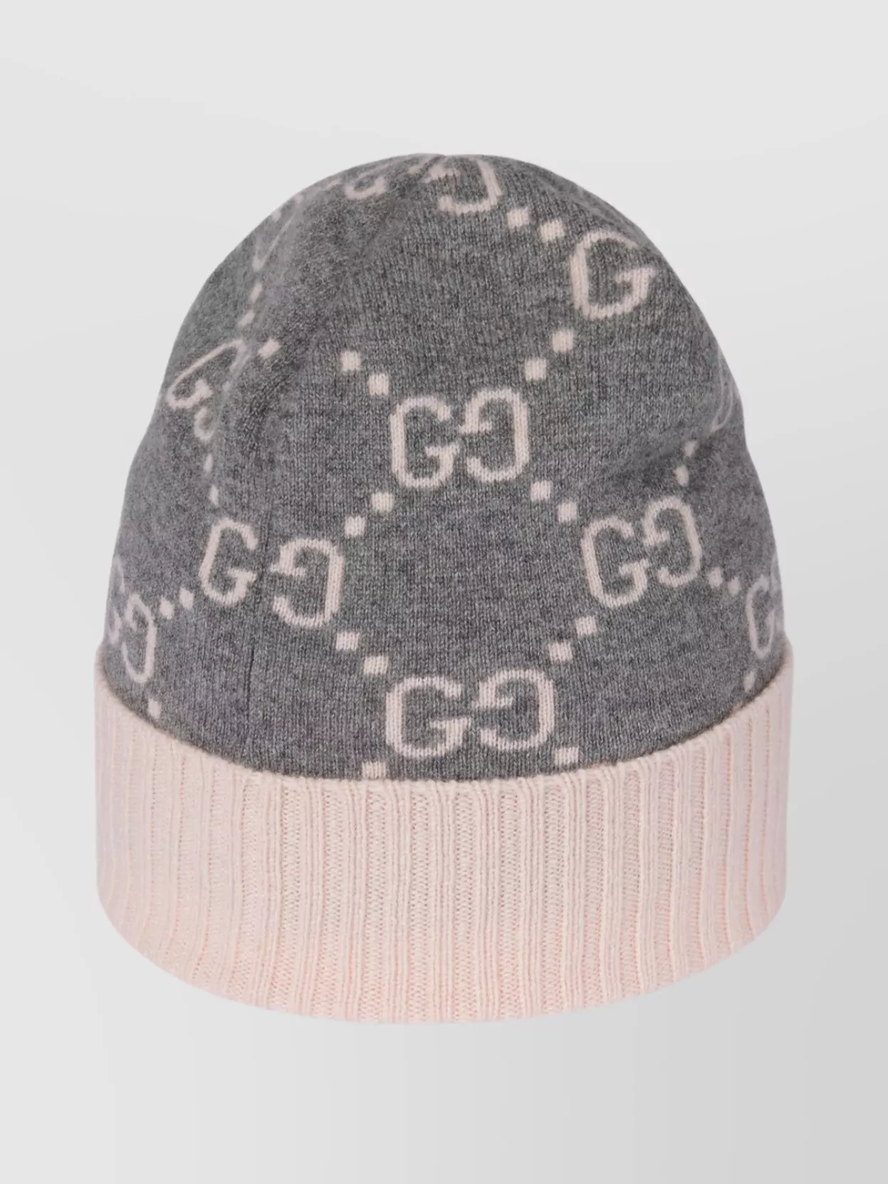 Gucci Stylish Hat With Ribbed Trim And Turn-up Brim In Brown