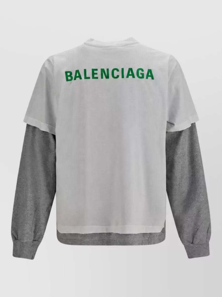 Balenciaga Cotton Long-Sleeve T-Shirt