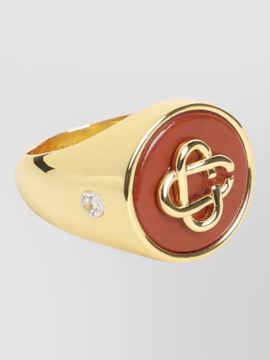 Casablanca Brass Signet Ring