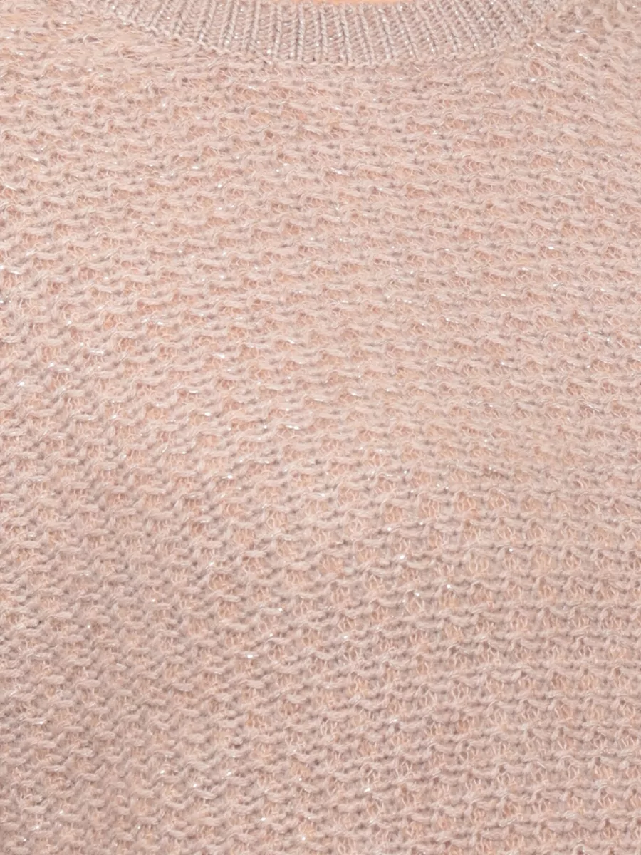 Fabiana Filippi Wool Blend Lurex Crewneck Sweater