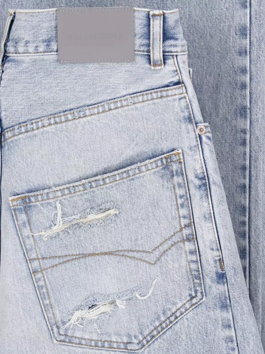 Balenciaga Straight-Leg Denim Jeans