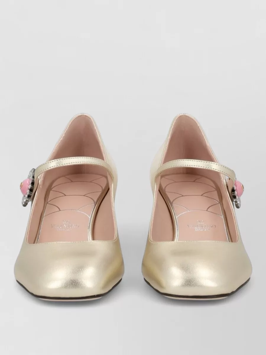 Valentino Garavani Leather Mary Jane Pumps