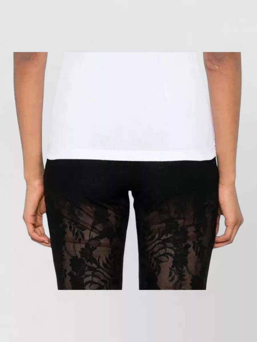 Jean Paul Gaultier Tank Top Racerback Ribbed Scoop Neck