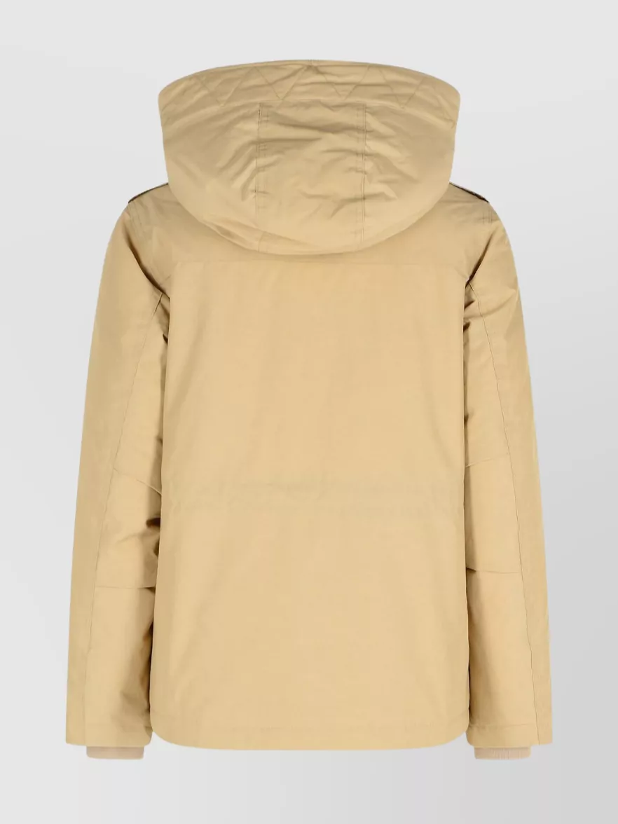 Woolrich 'military' Beige Cotton Blend Jacket
