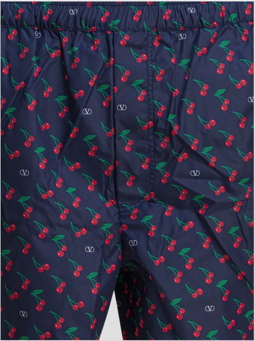 Valentino Swim Short "Cherryfic" All-Over Print
