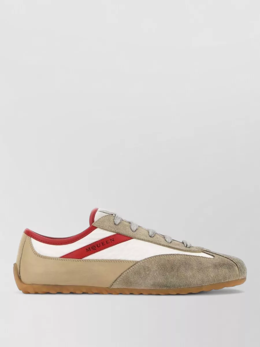 Alexander McQueen leather low-top sneakers