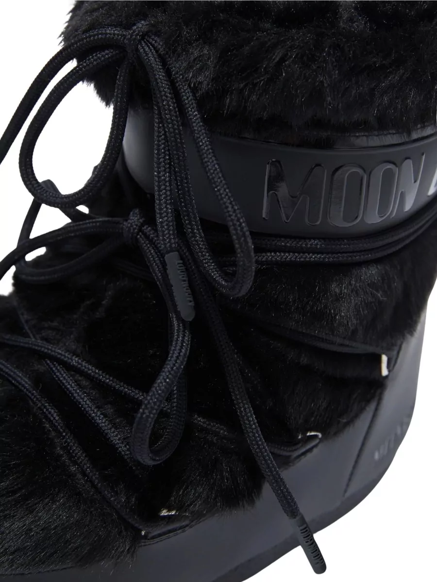 Moon Boot Faux Fur Boots