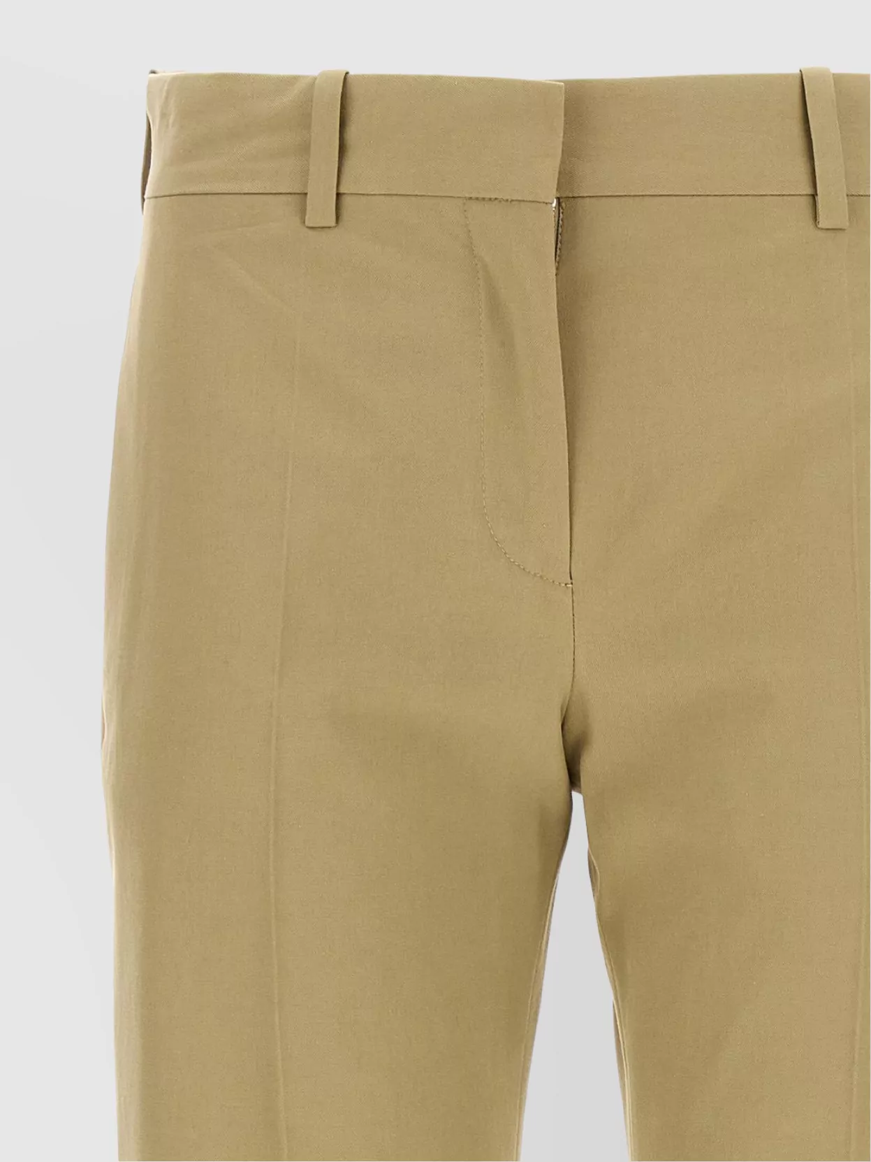 The Row Creased Selvie Pants With Loops And Pockets