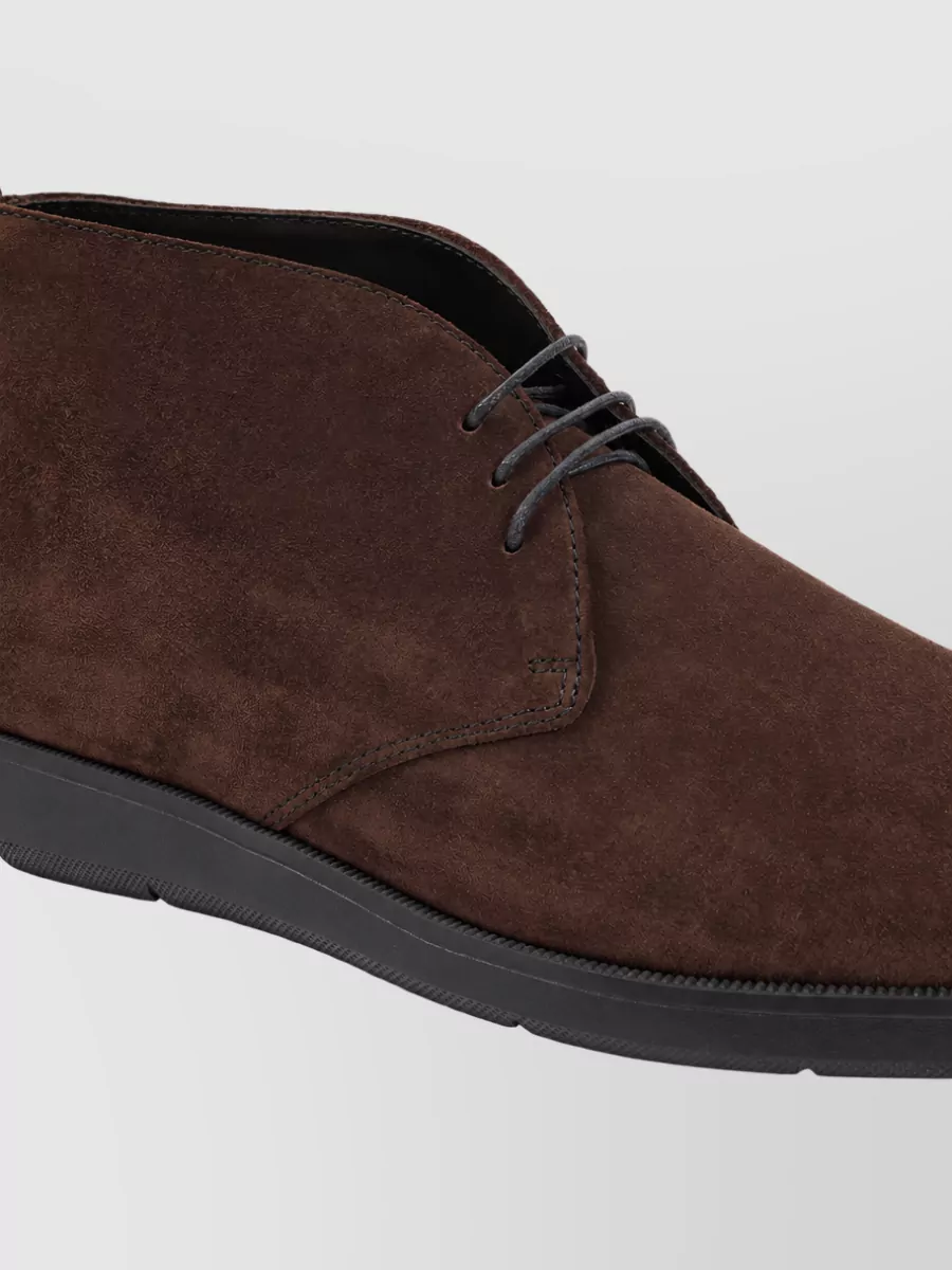 Church's Suede Leather Lace-Up Ankle Boots