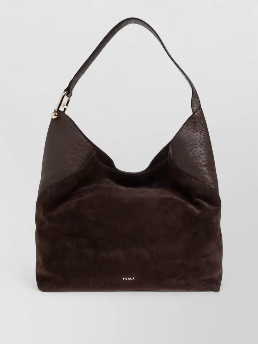 Furla Large leather shoulder bag