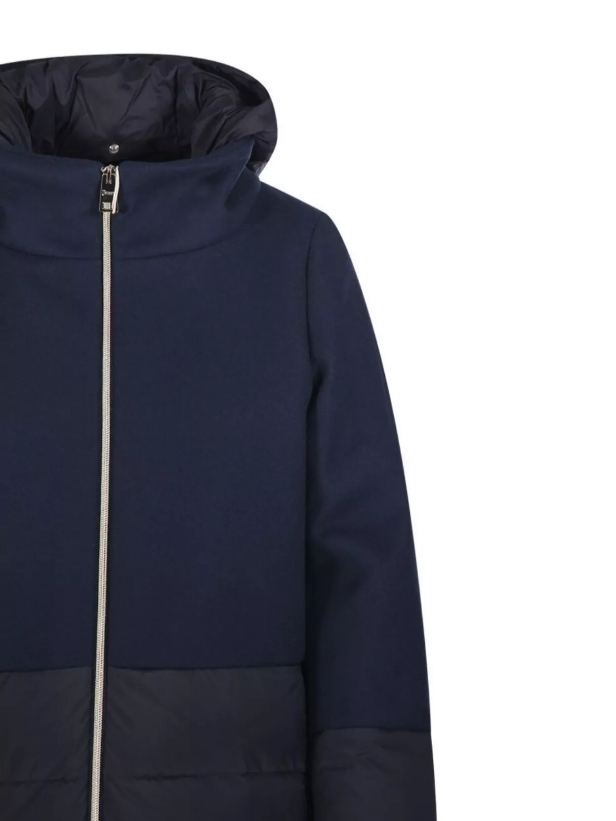 Herno Hooded Longline Quilted Down Jacket