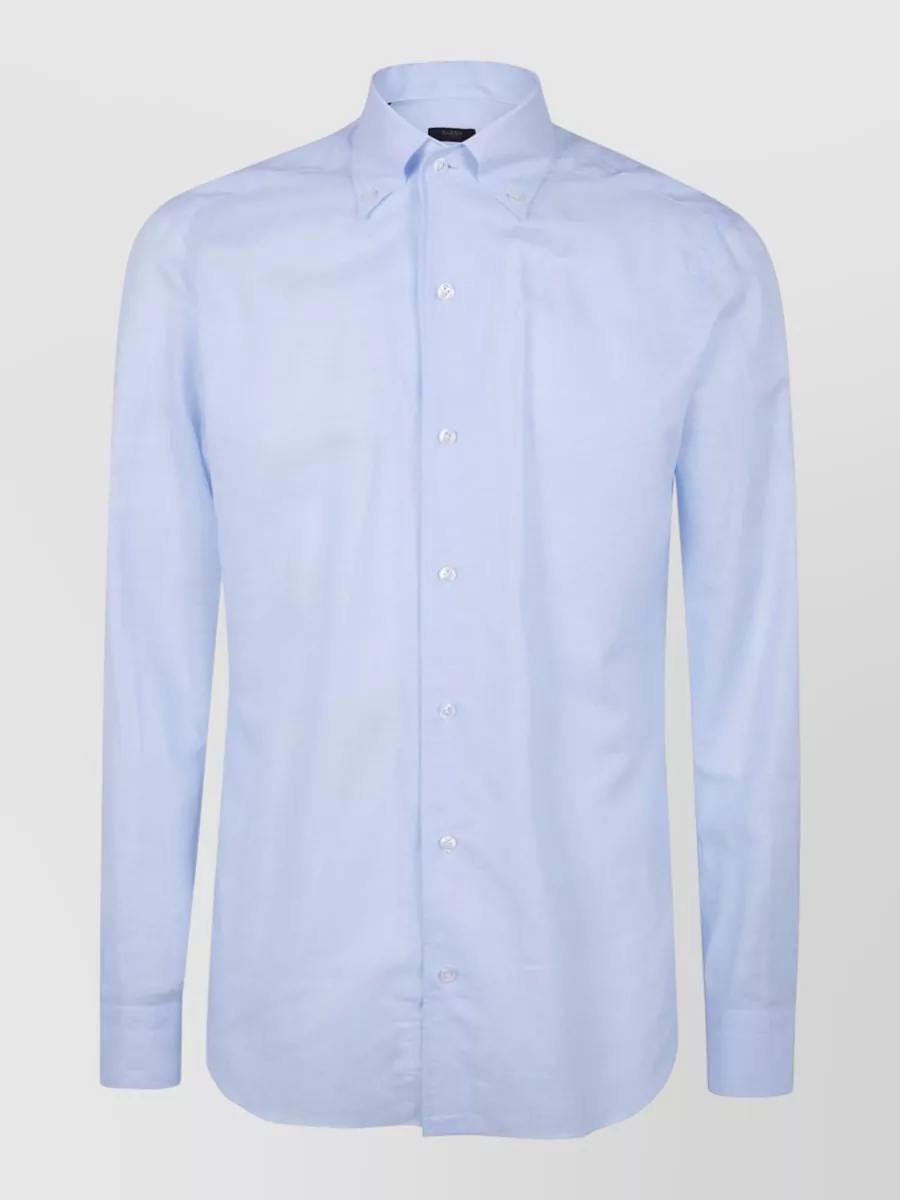 Barba Napoli cotton linen shirt