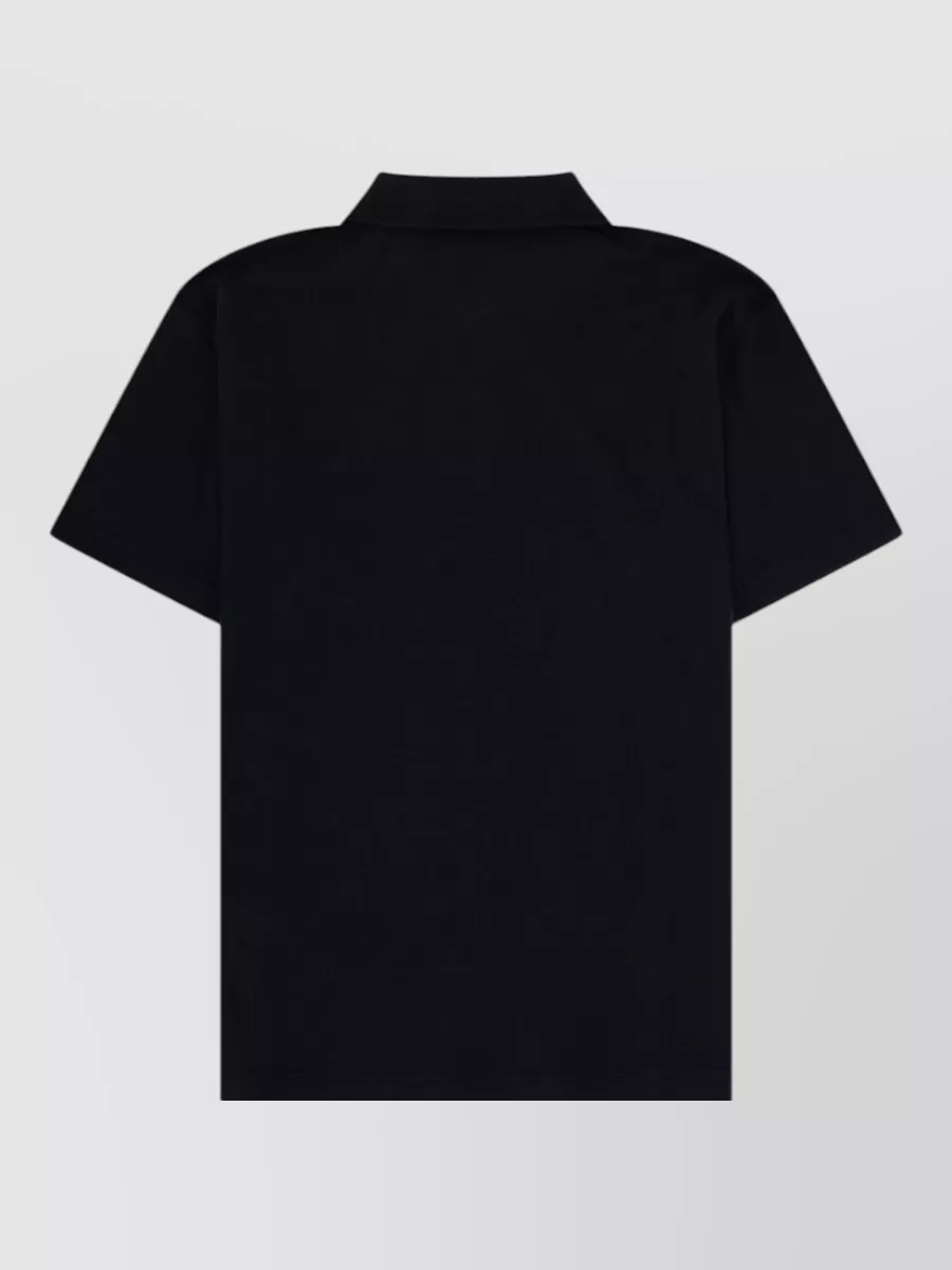 Stone Island Piqué Logo Polo Shirt