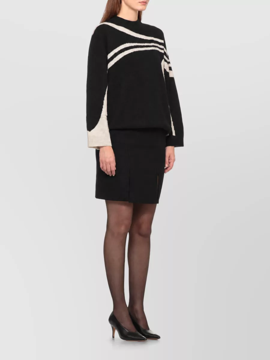 Loulou Studio Cashmere Ribbed Crewneck Sweatshirt