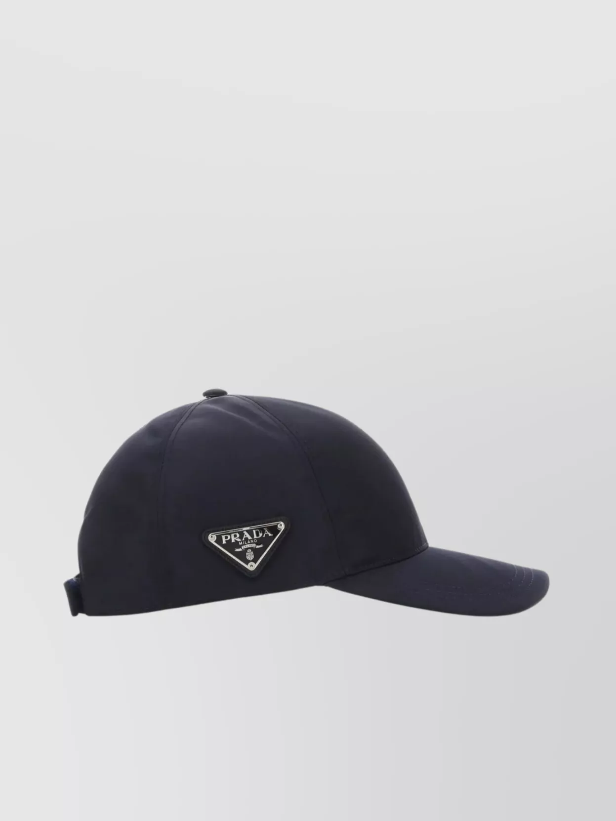 Prada Curved Peak Nylon Baseball Cap