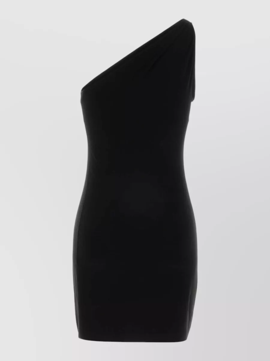 Norma Kamali One-Shoulder Mini Dress