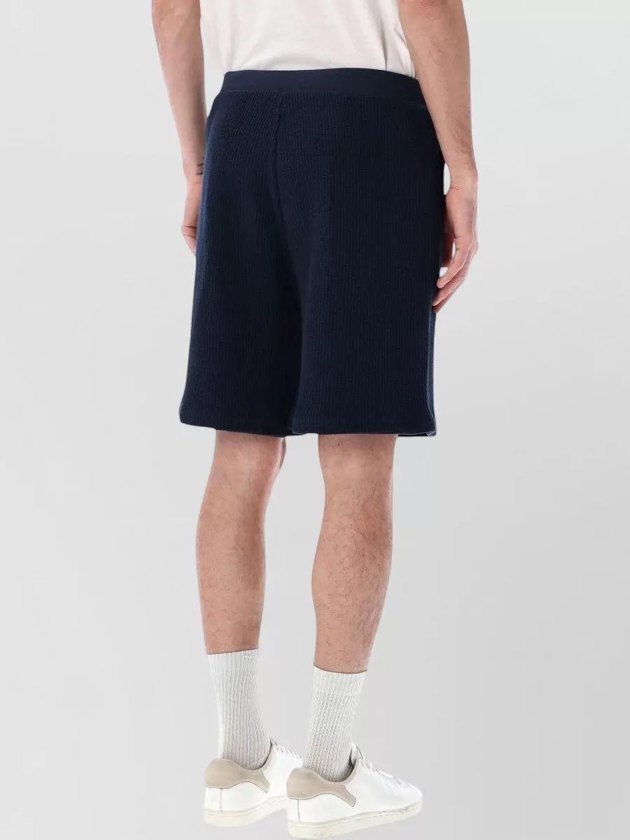 Emporio Armani Waffle-Knit Bermuda Shorts