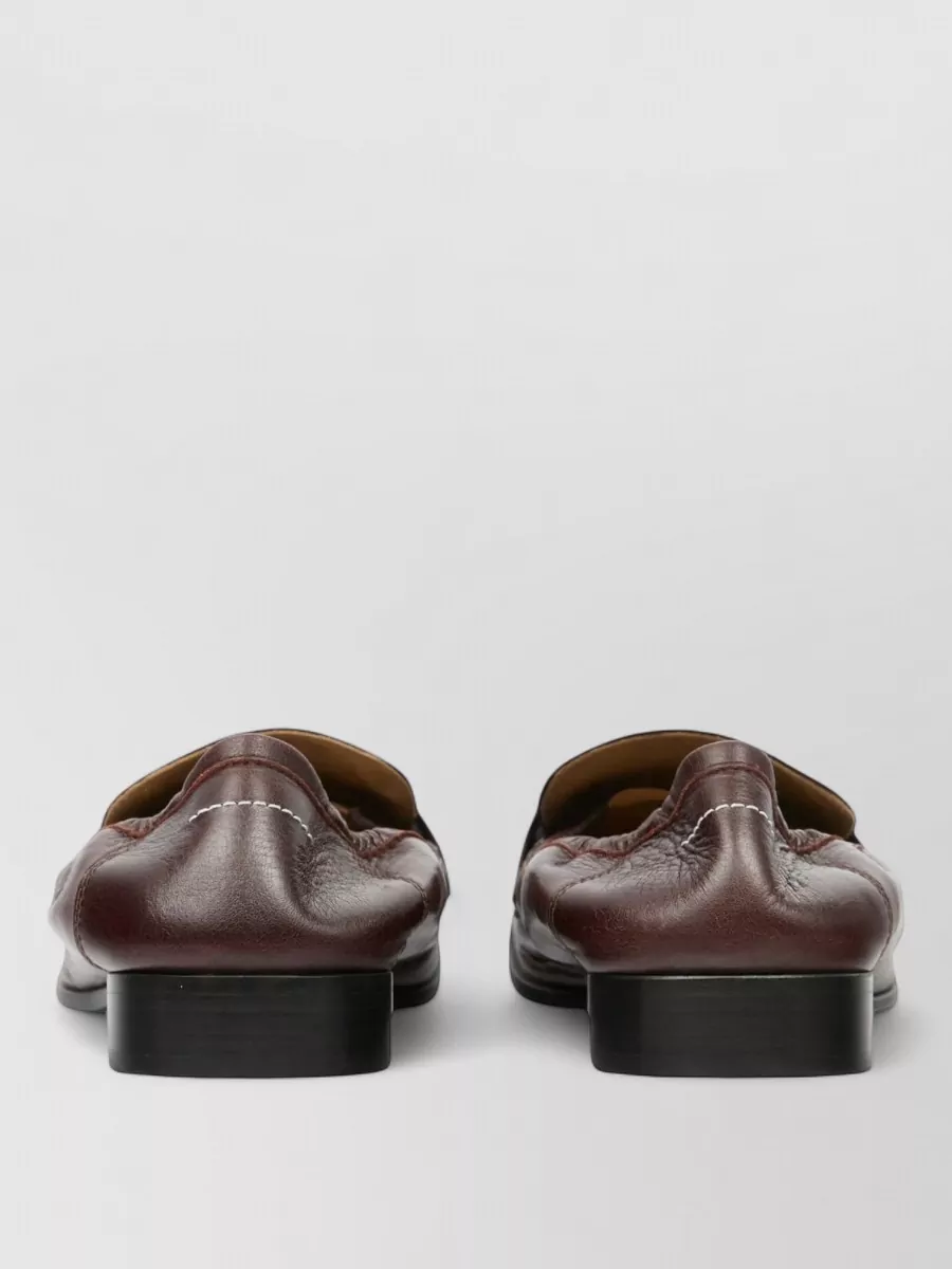 Mm6 Maison Margiela Leather Loafers