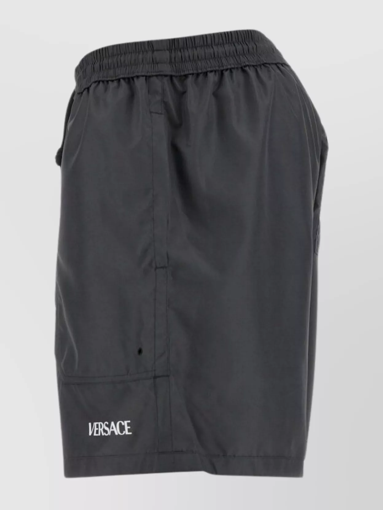 Versace Reversible Swimsuit With Elastic Waistband And Pockets