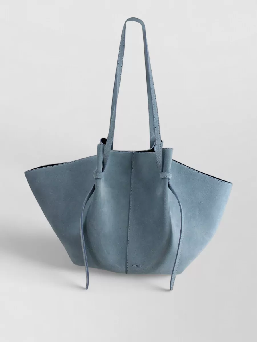 Yuzefi Mochi Large Suede Leather Tote Bag