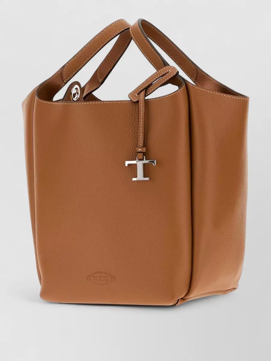 Tod's bucket leather bucket bag