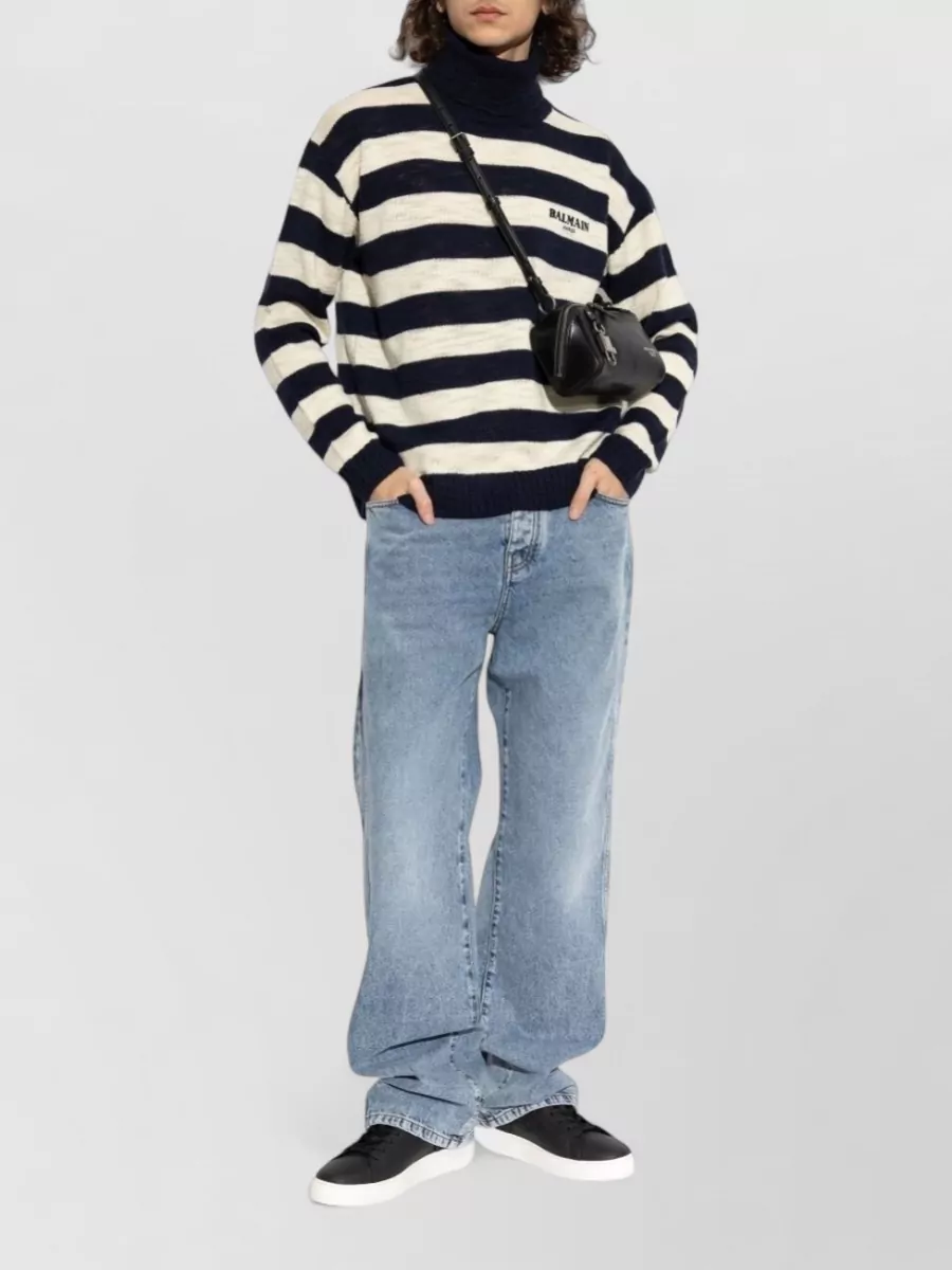 Balmain Merino Wool Crewneck Jumper