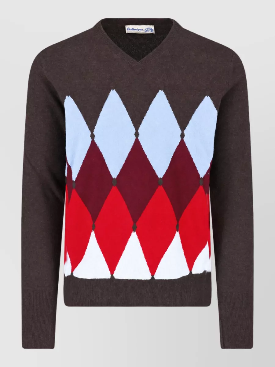 Ballantyne cashmere crewneck jumper