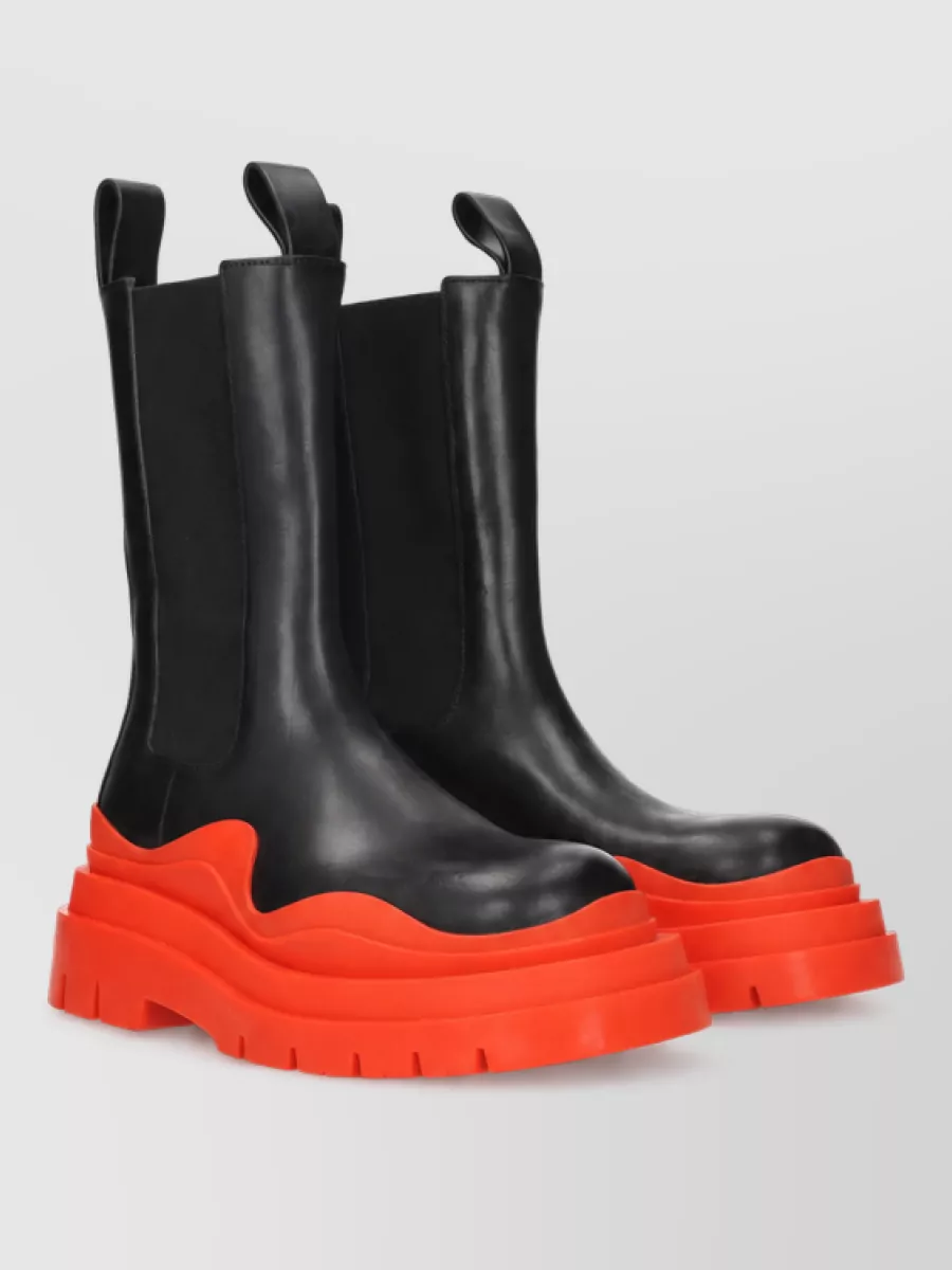 Bottega Veneta leather ankle boots